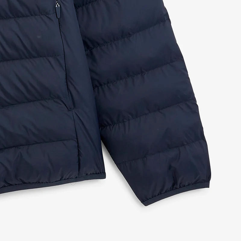Doudoune légère manches longues bleu marine foncé Piumino