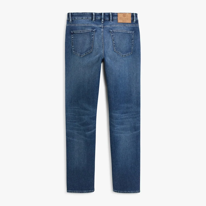 Jean slim denim stretch bleu moyen délavé 325 Powertwist
