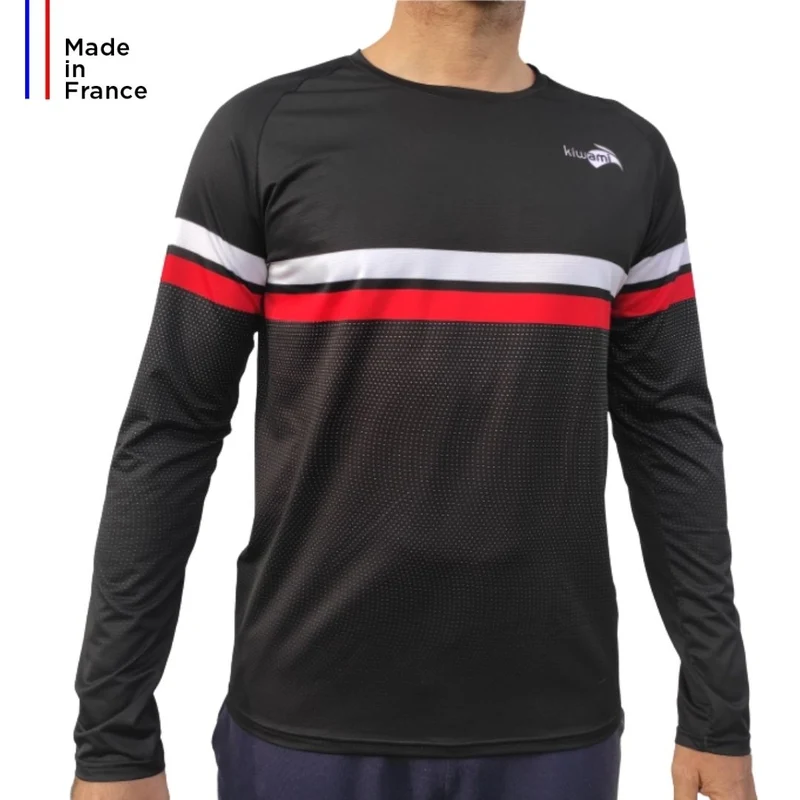 Tee-shirt de running Homme manches longues Club
