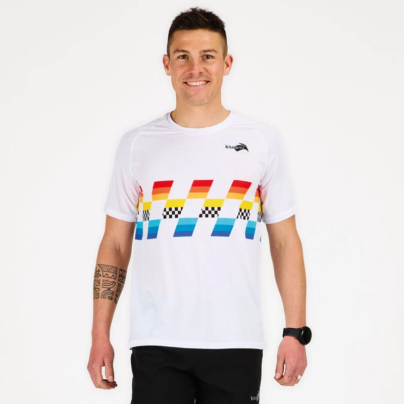 Tee-shirt de running Finisher White