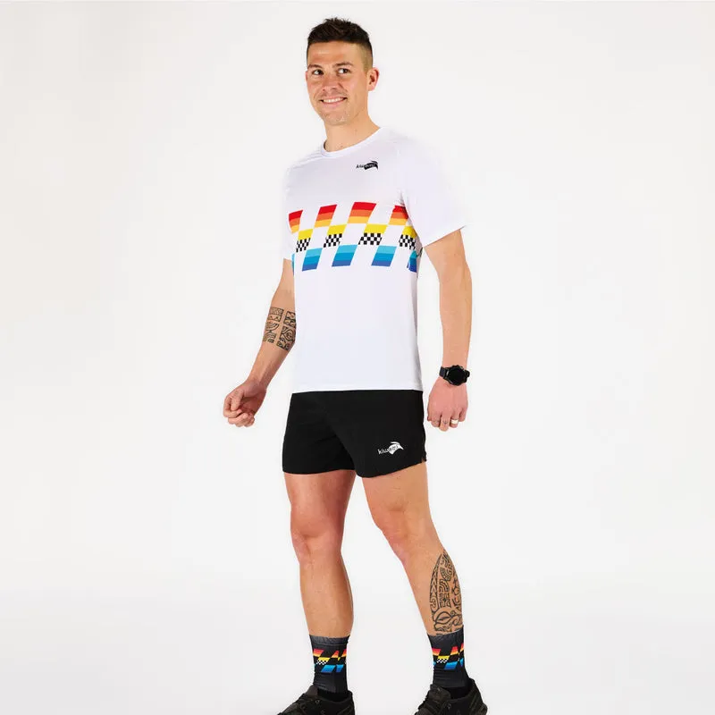 Tee-shirt de running Finisher White