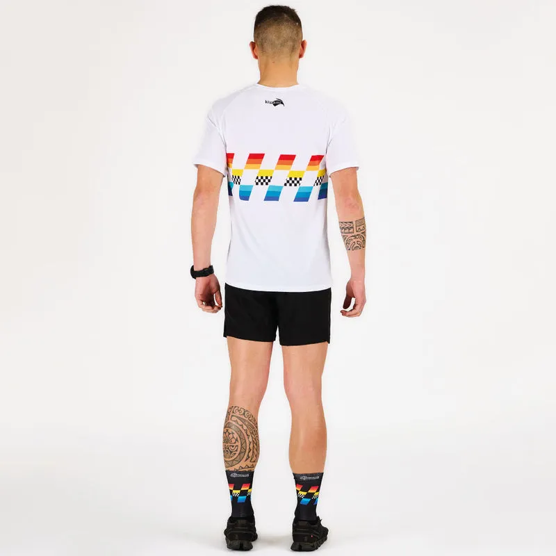 Tee-shirt de running Finisher White