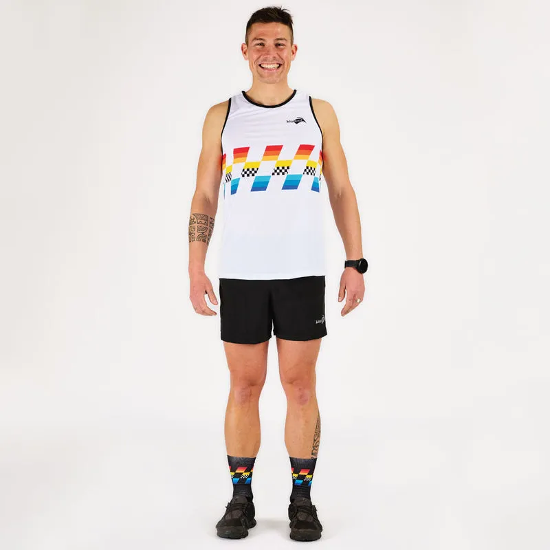 Débardeur running Finisher White