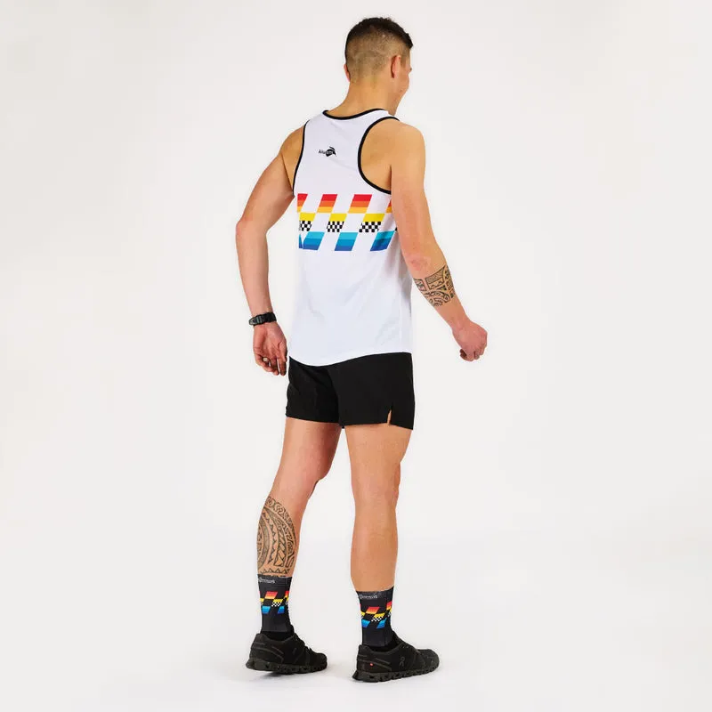 Débardeur running Finisher White