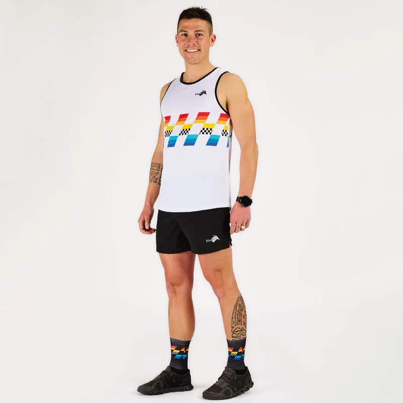 Débardeur running Finisher White