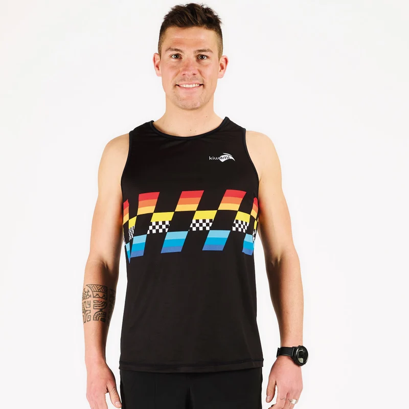 Débardeur running Finisher Black