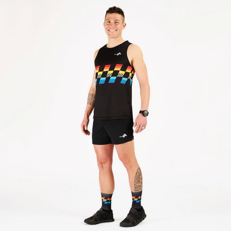 Débardeur running Finisher Black