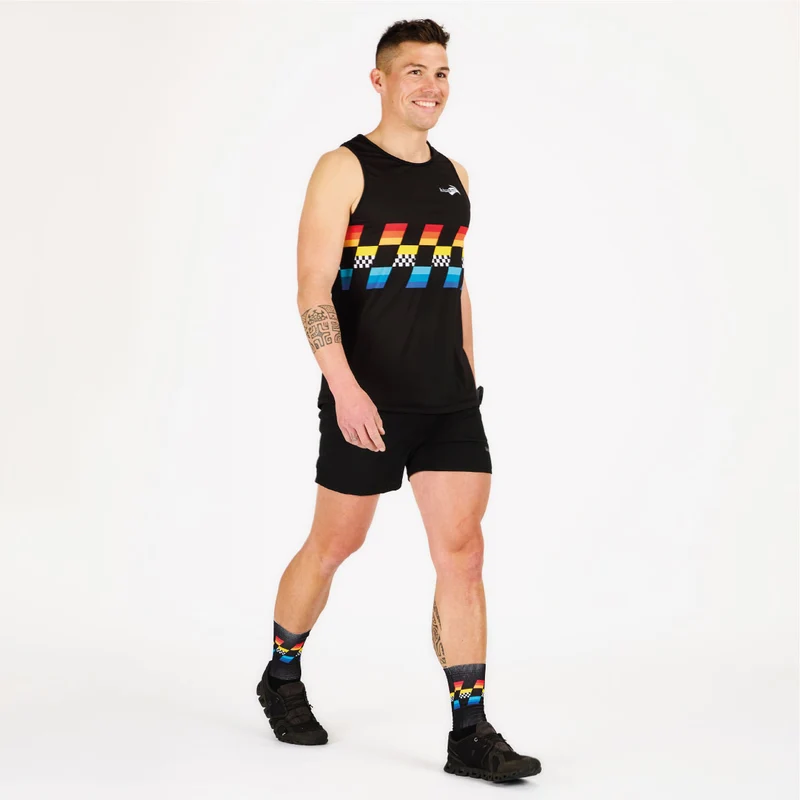 Débardeur running Finisher Black