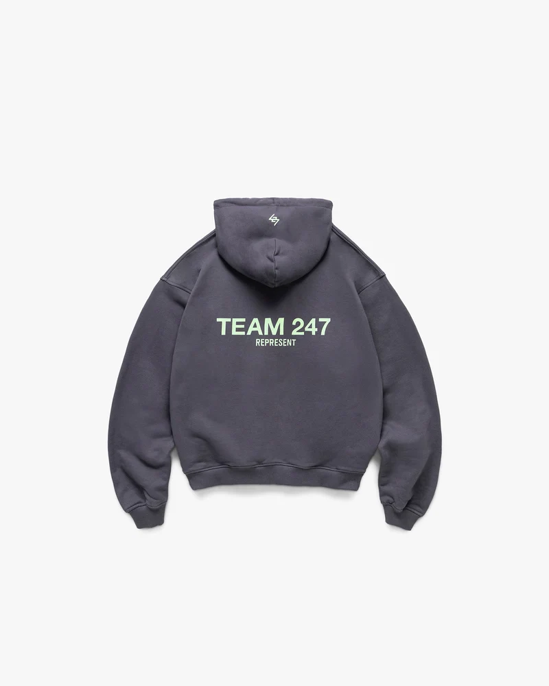 Team 247 Oversized Hoodie - Graphene