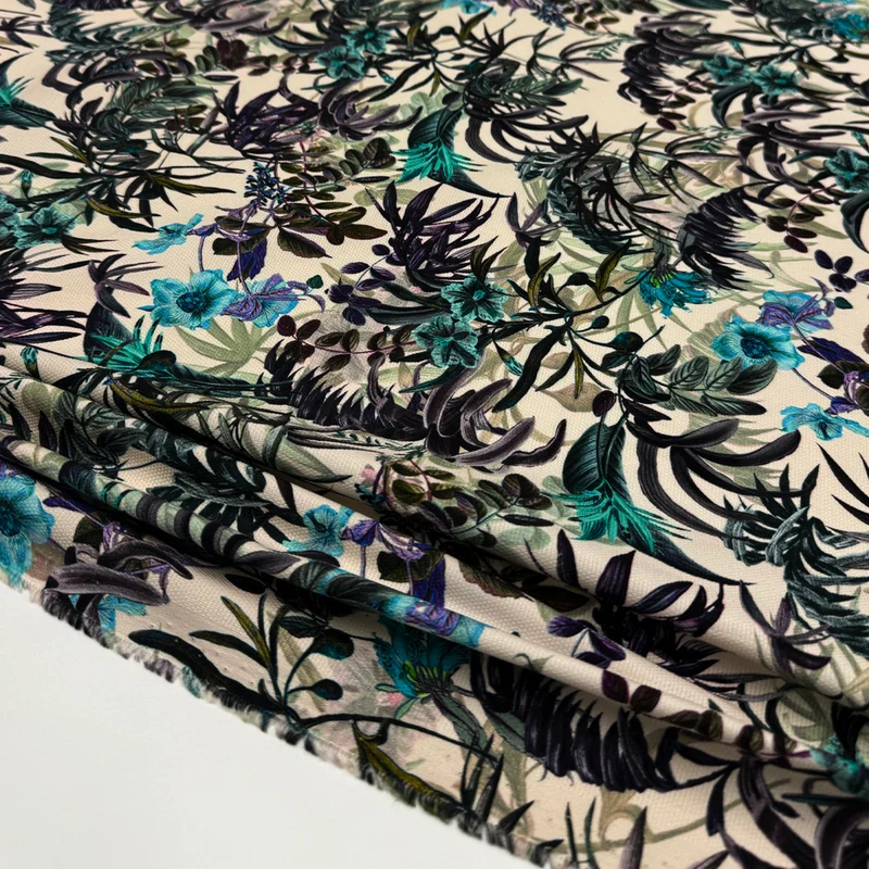 Tissu Piqué Stretch, Coton - Teveza