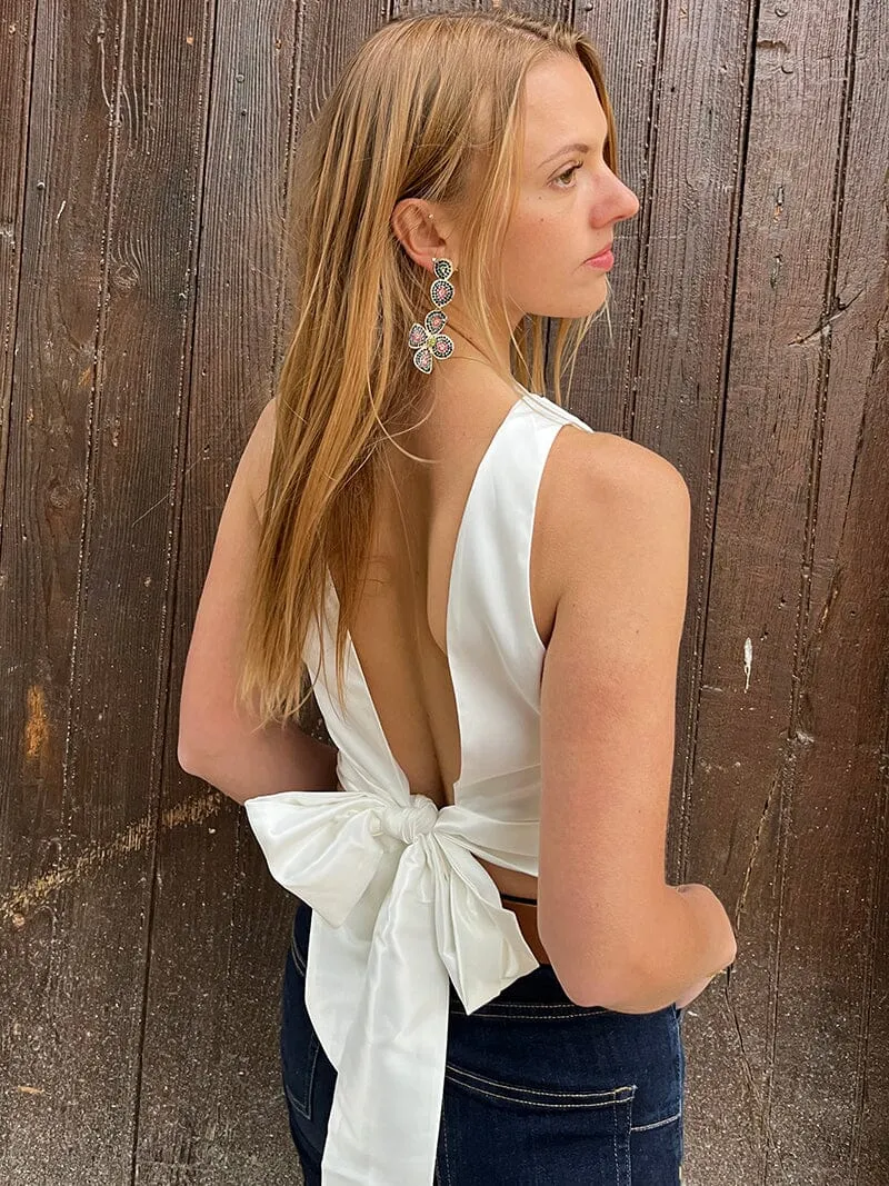 Top Dos Nu Satin - Juliana