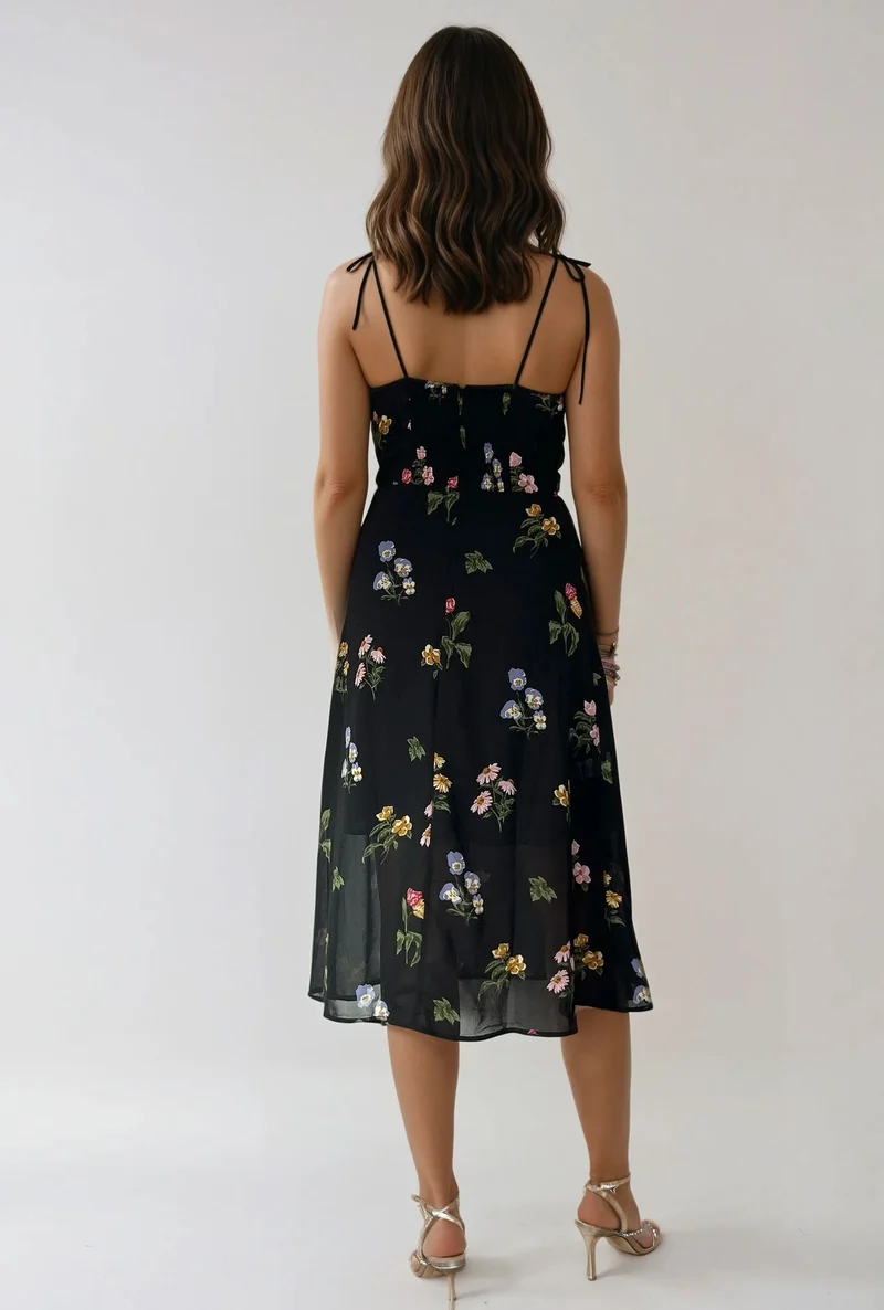 Robe Longue Fleurie - Maria