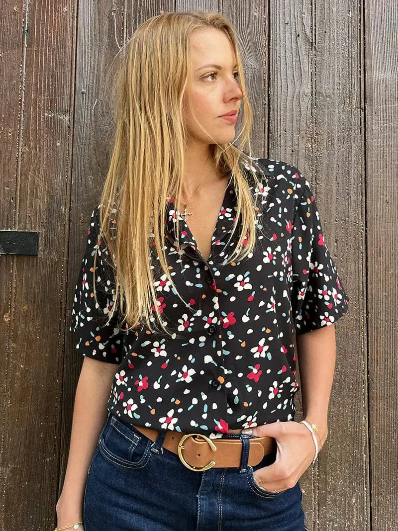 Chemise Manches Courtes Femme - Clémence