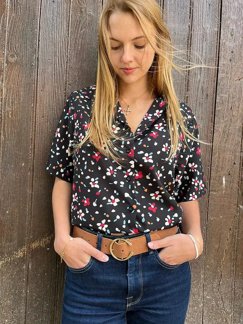 Chemise Manches Courtes Femme - Clémence