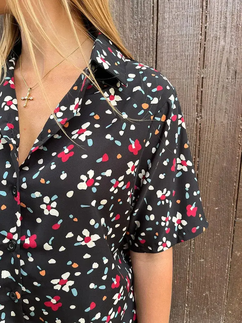 Chemise Manches Courtes Femme - Clémence