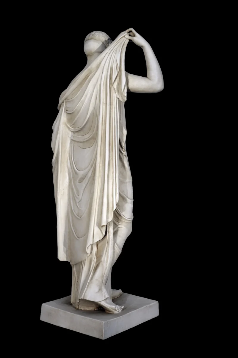 Statue Vénus Genitrix (musée du Louvre) - grande sculpture en marbre blanc