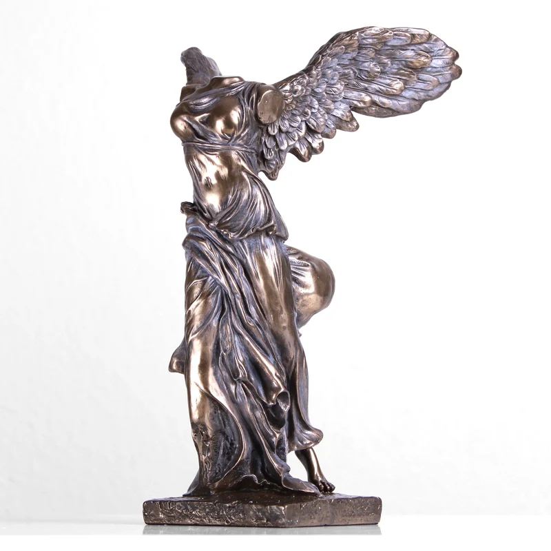 Statue Victoire de Samothrace (Bronze coulé à froid)