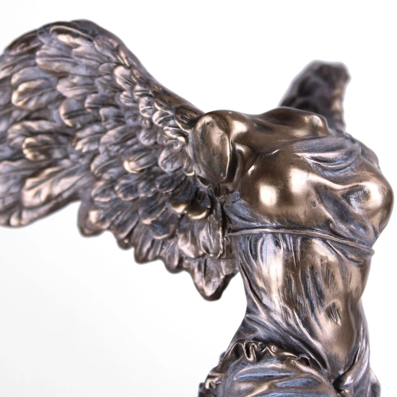 Statue Victoire de Samothrace (Bronze coulé à froid)