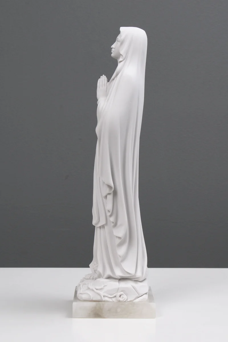 Statue Vierge Marie - sculpture en marbre