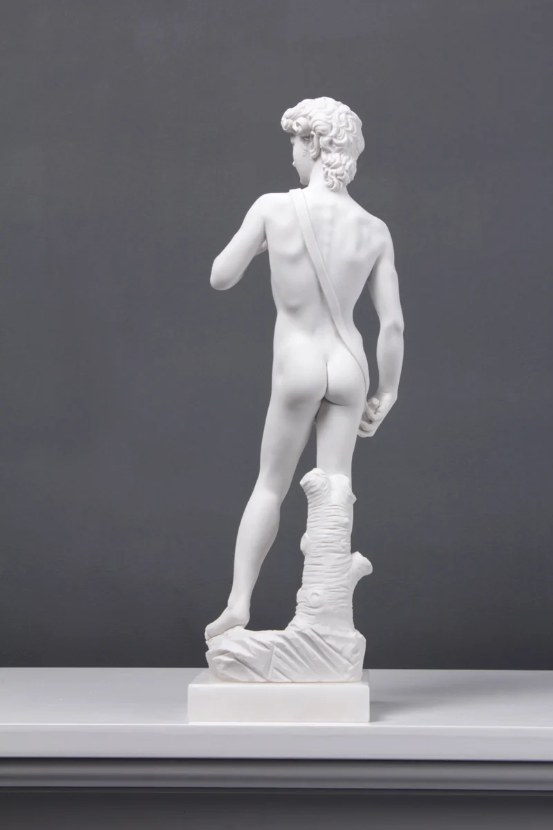 Statuette David - sculpture en marbre