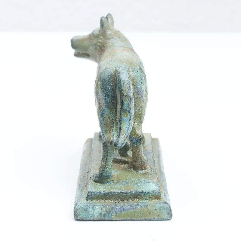 Statuette de la Louve romaine (statue du Capitole de Romulus, bronze vert)