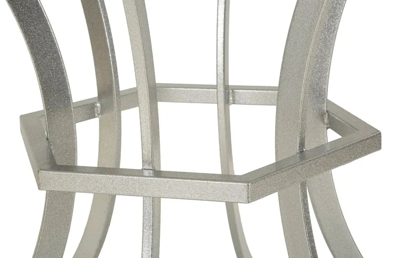 Table à manger ronde avec base en métal et plateau en marbre – Istanbul Elegant Design