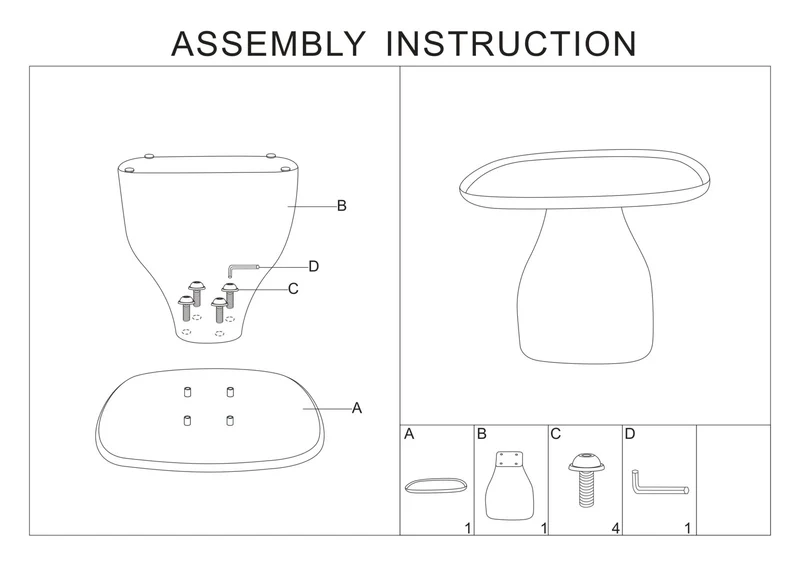 Table basse ronde grise avec piètement sculptural – Gea Modern Accent