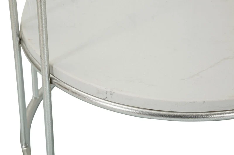 Table d'appoint ronde avec structure ouverte – Towery Modern Accent
