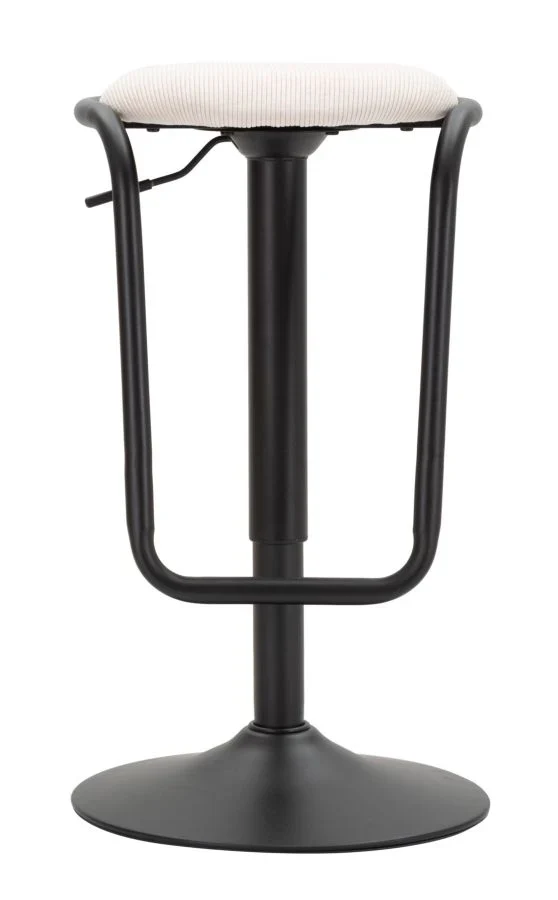 Tabouret de bar blanc réglable avec levage – Destiny Modern Design