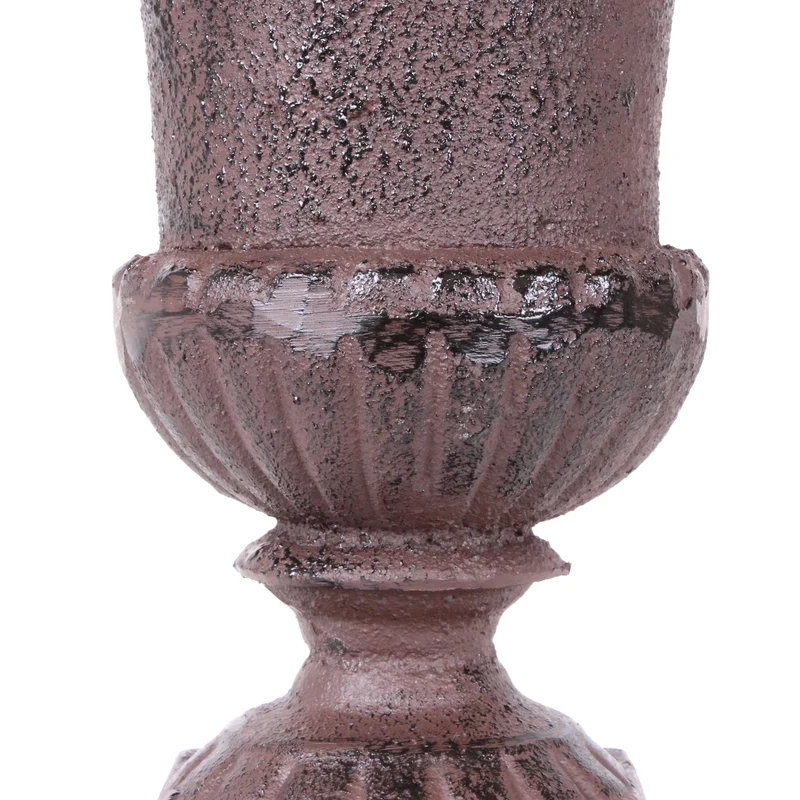 Vase d'extérieur en fer (paire)