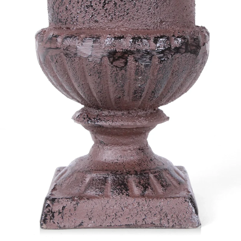 Vase d'extérieur en fer (paire)