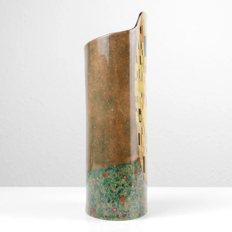 Vase en Céramique "Le Baiser de Klimt"