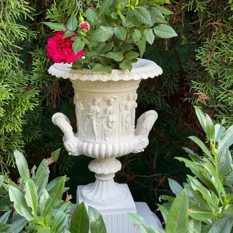 Vase Médicis - sculpture en marbre
