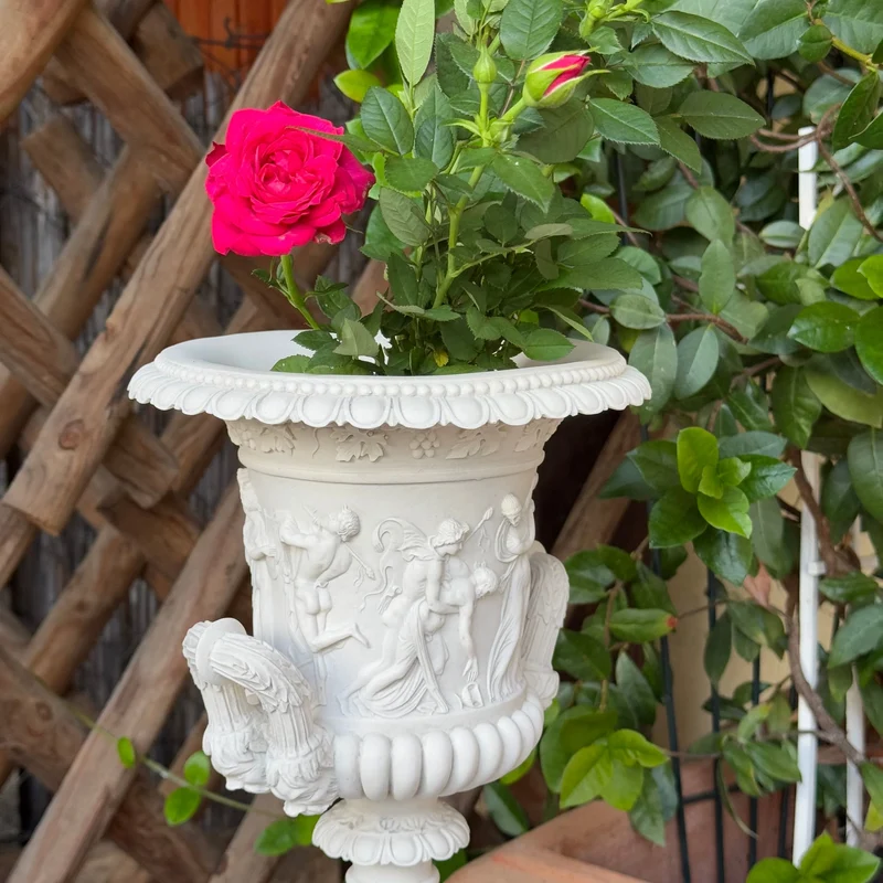 Vase Médicis - sculpture en marbre