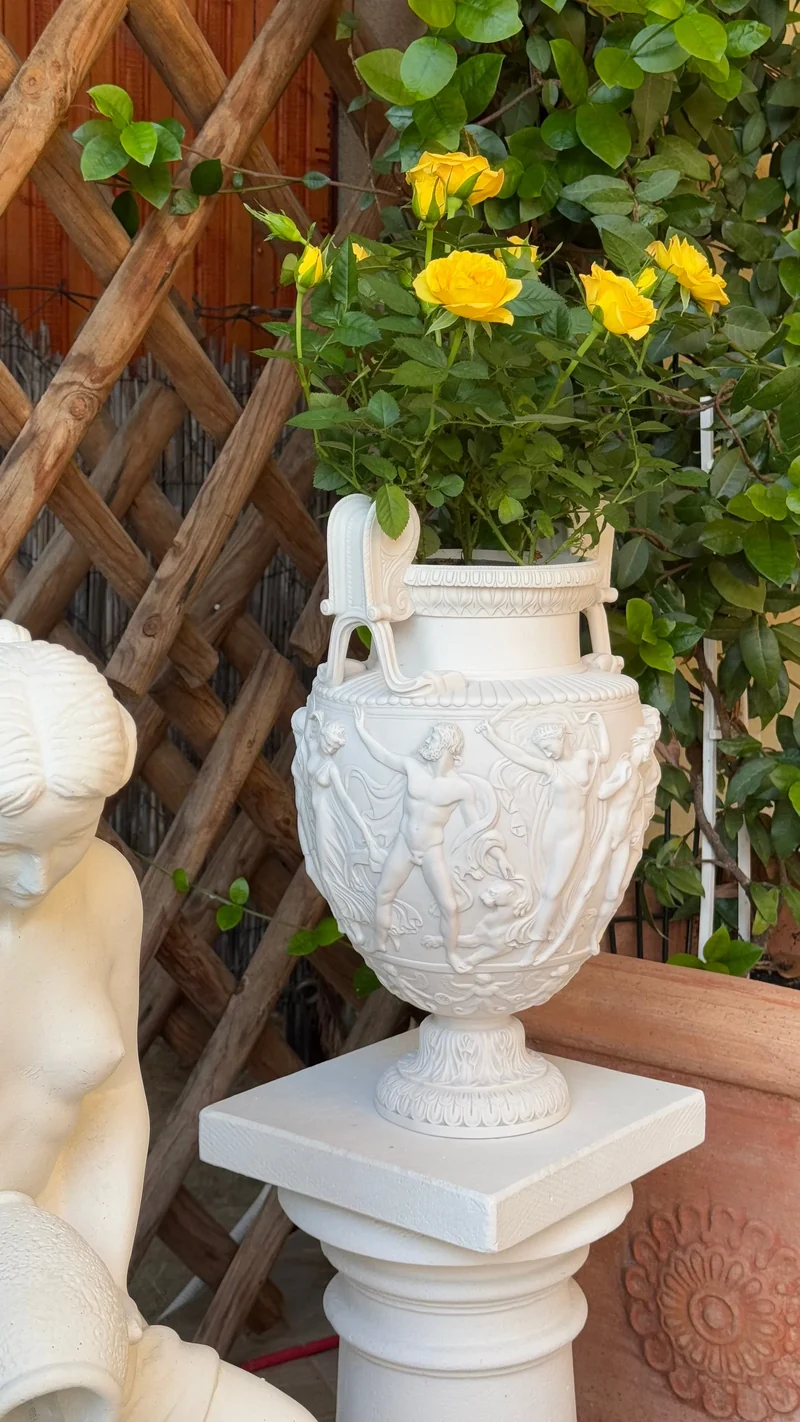 Vase Townley - sculpture en marbre