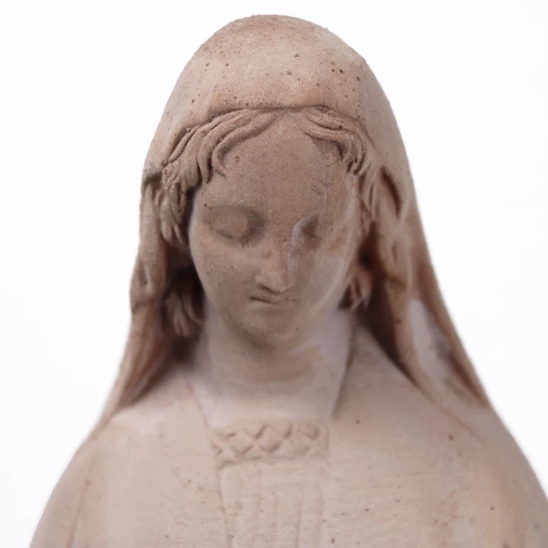 Vierge Marie Statue Jardin Terracotta