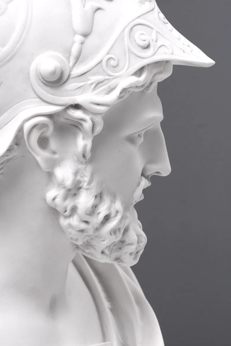 Ajax le Grand - Buste (petite taille) - sculpture en marbre