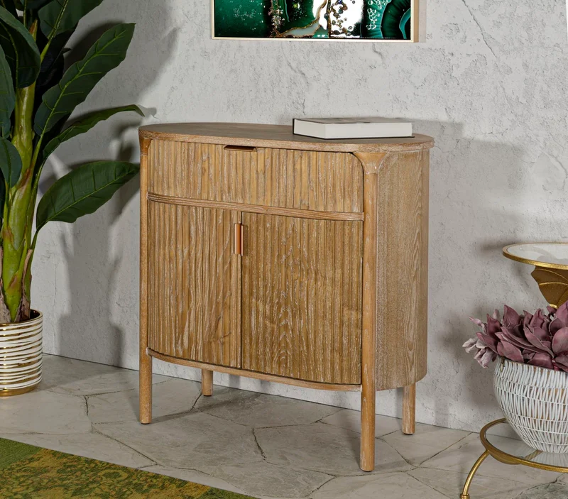 Armoire en bois avec portes – Meuble de rangement Gothenburg