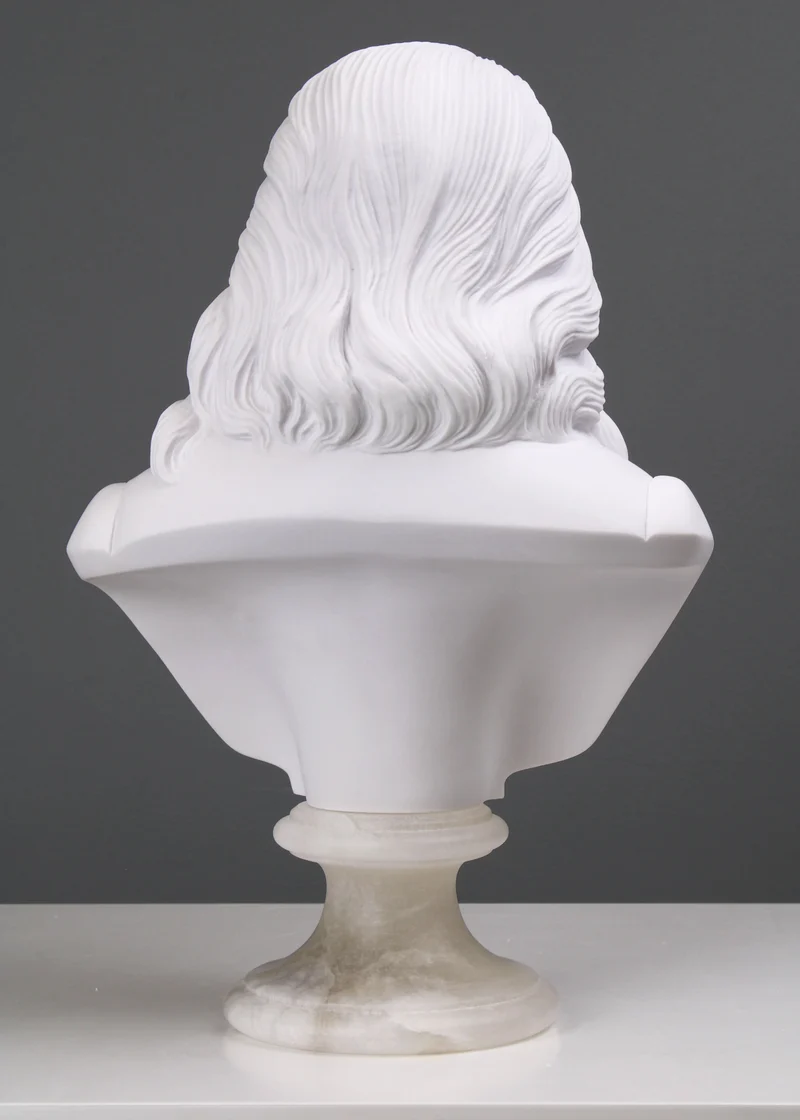 Buste de Franz Liszt - sculpture en marbre