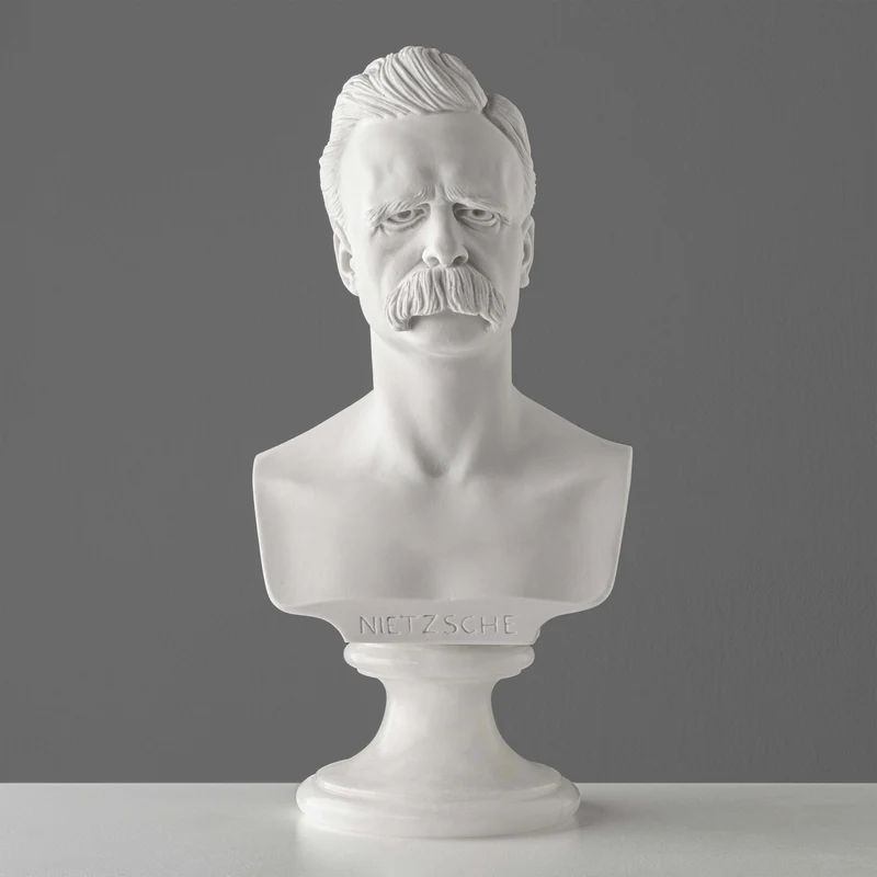 Buste de Friedrich Nietzsche — Architecte de l’Existentialisme Moderne