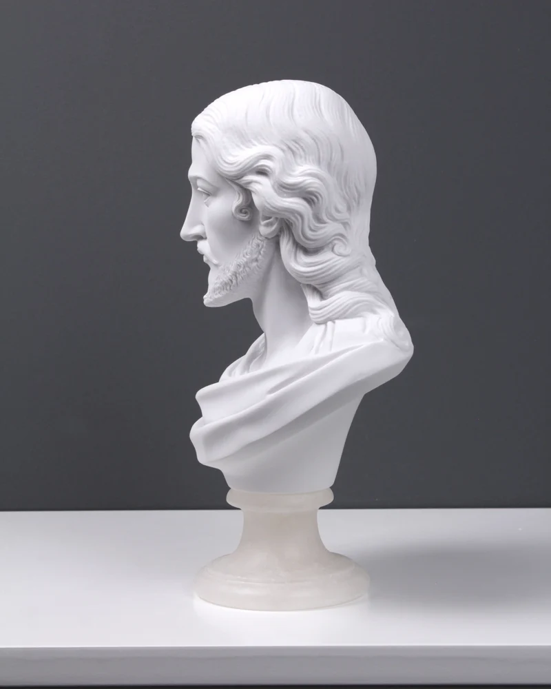 Buste de Jésus-Christ - sculpture en marbre