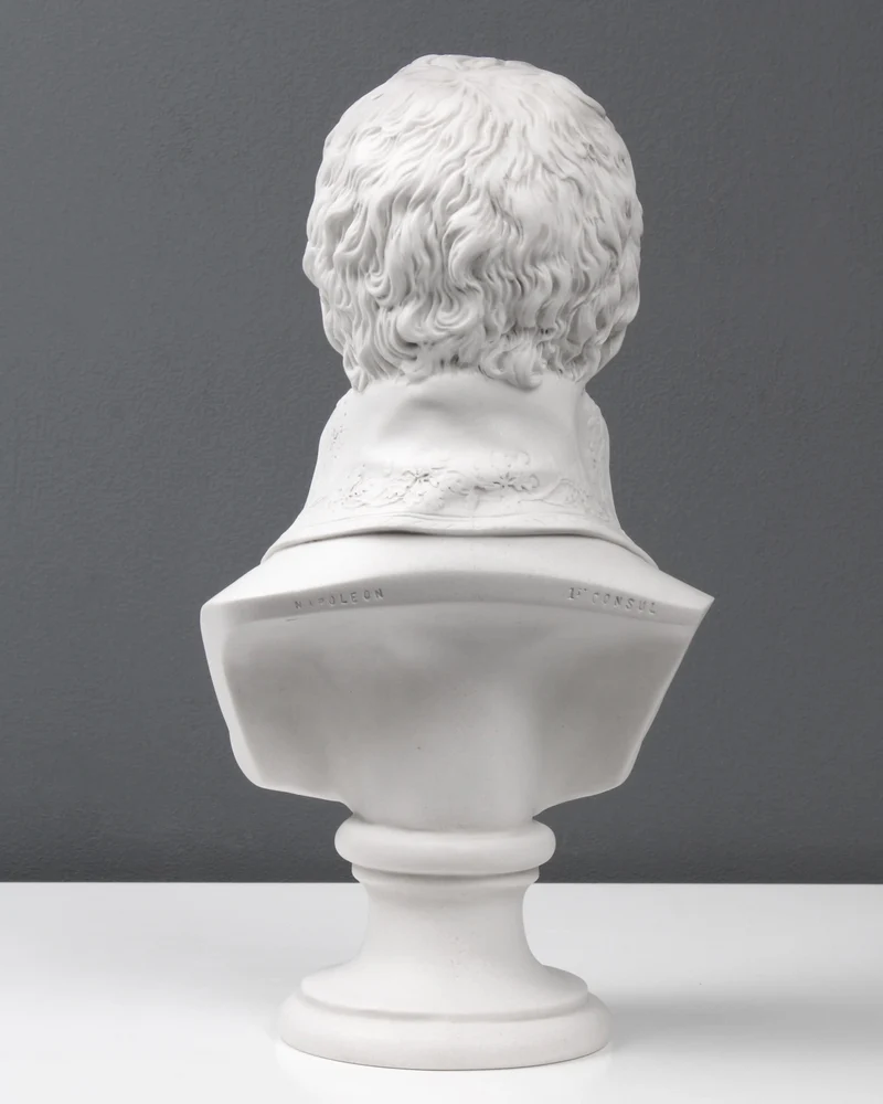 Buste de Napoléon le premier consul - sculpture en marbre