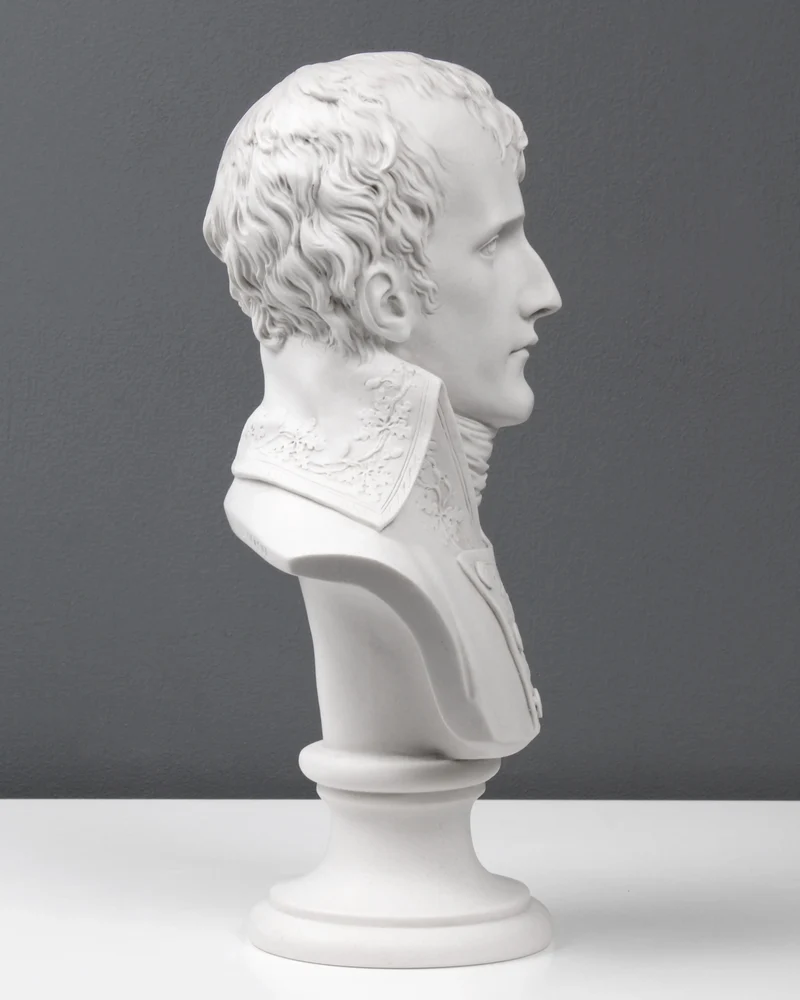 Buste de Napoléon le premier consul - sculpture en marbre