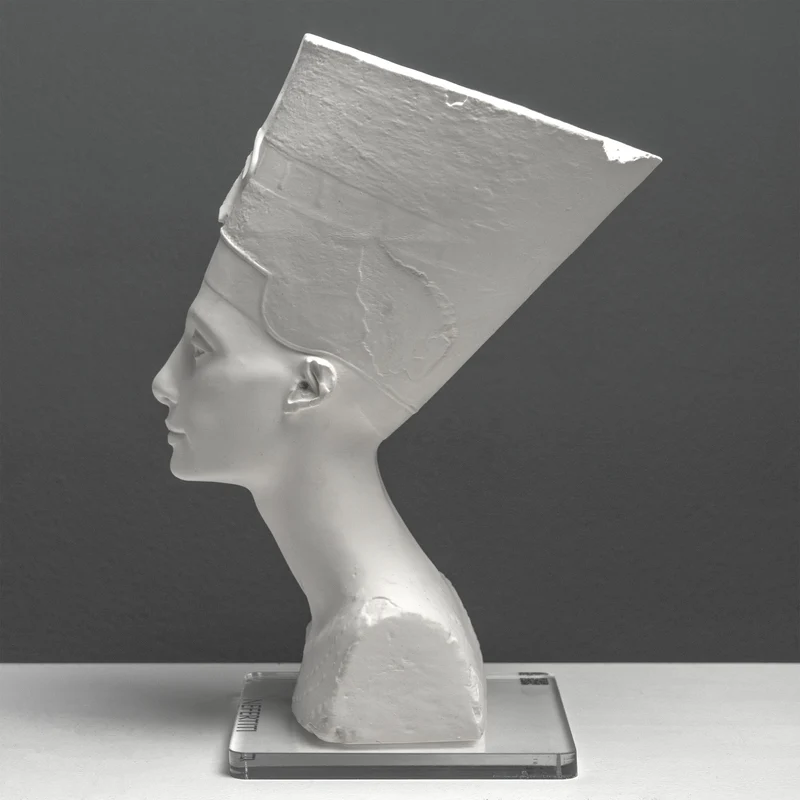 Buste de Néfertiti – Statue Blanche (Musée Égyptien de Berlin)