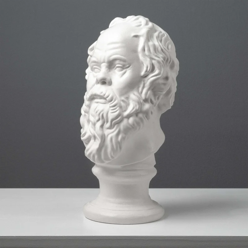 Buste de Socrate - Statue du philosophe grec