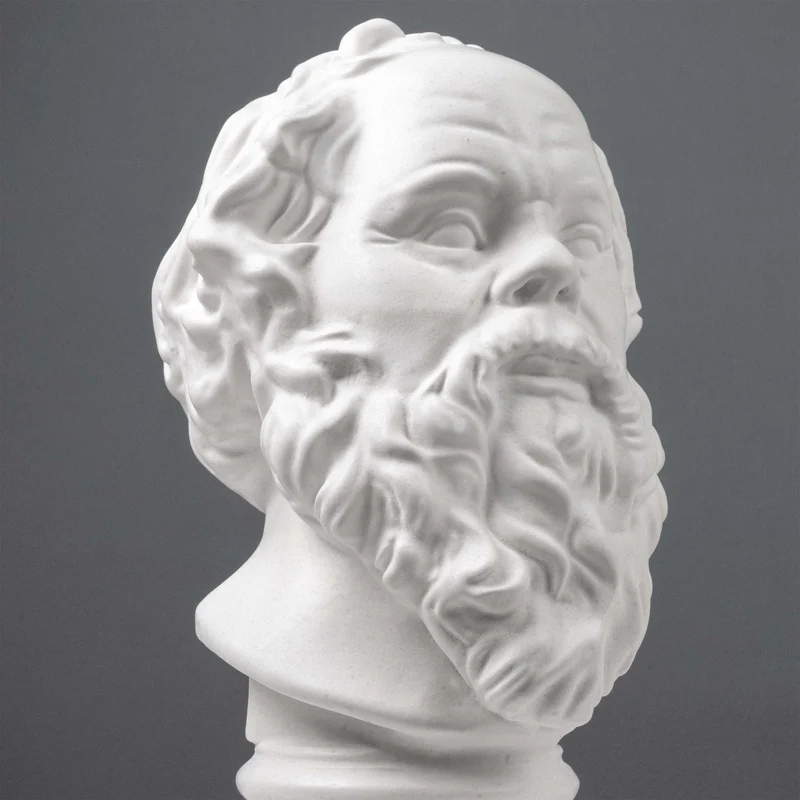 Buste de Socrate - Statue du philosophe grec