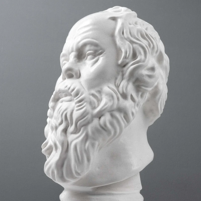 Buste de Socrate - Statue du philosophe grec