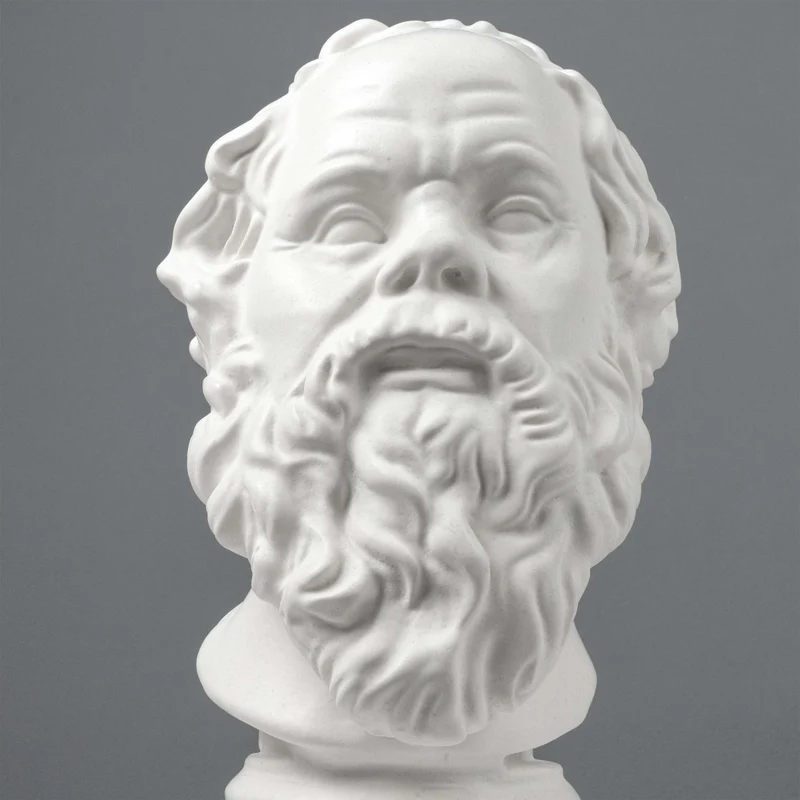 Buste de Socrate - Statue du philosophe grec