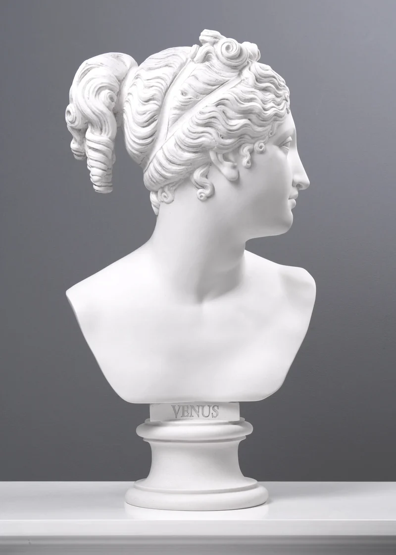 Buste de Vénus - déesse de l'amour (grande taille) - sculpture en marbre