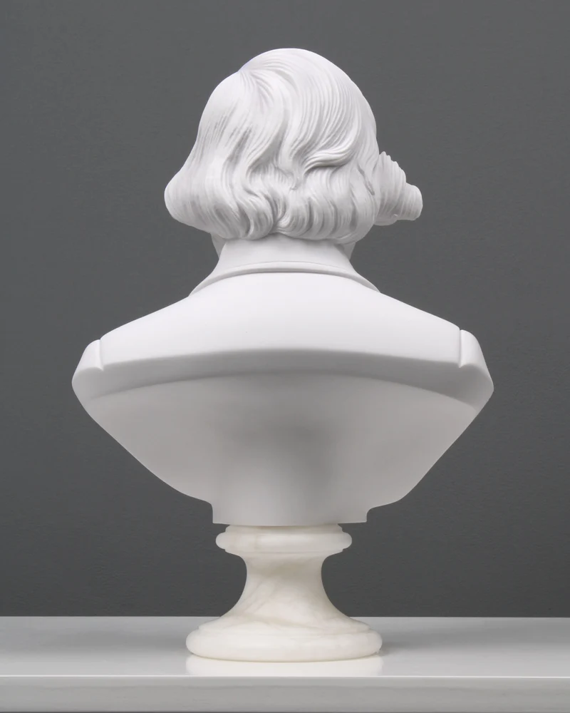 Buste de Verdi - sculpture en marbre